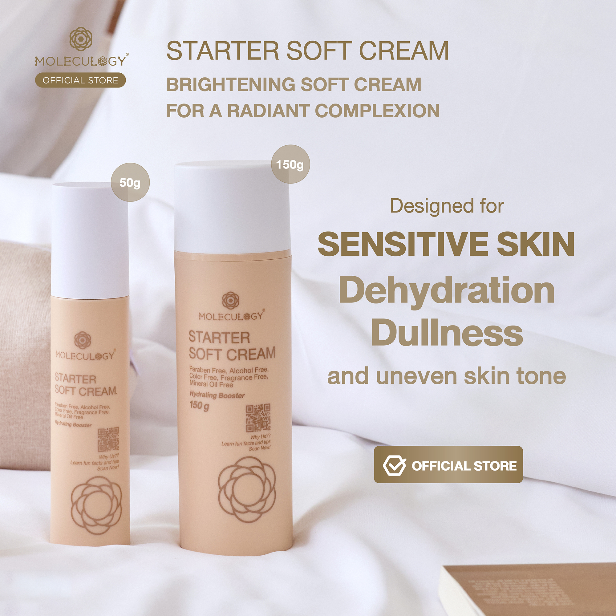 Moleculogy Starter Soft Cream (50-150g)