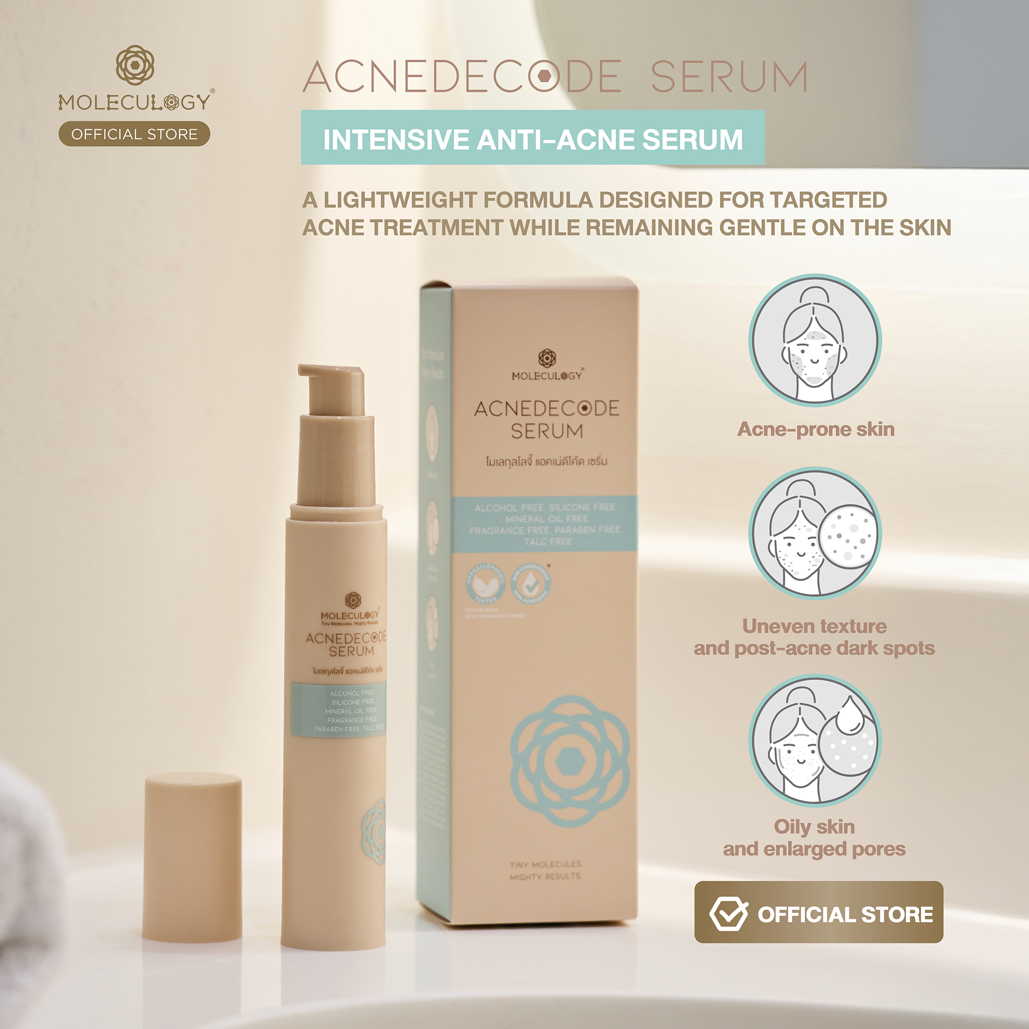 Moleculogy AcneDecode Serum (50ml)