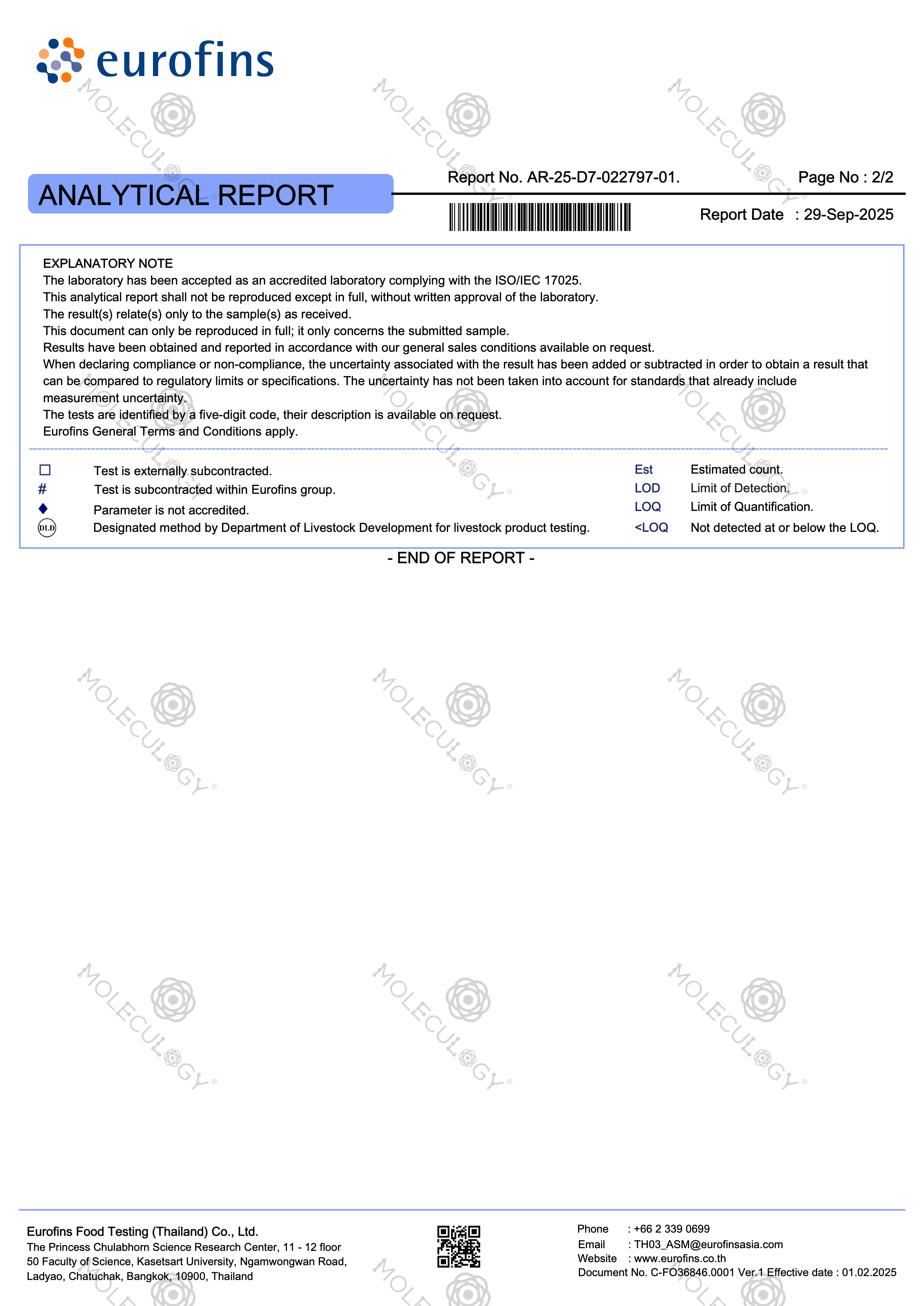 Moleculogy CeraHidra Collagen (15 Sachets) - Test Results (20)